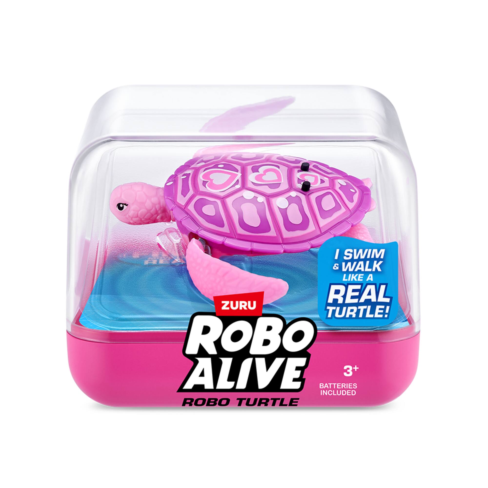 Assorted Robo Alive Robo Turtle Series 1, 1pc.